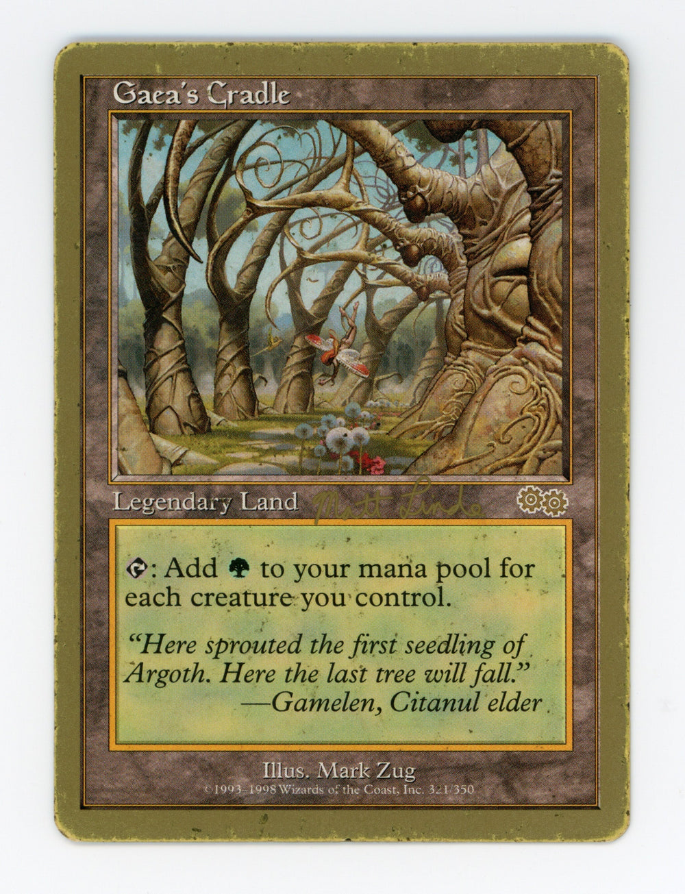 Gaea's Cradle — Damaged — ID 17583