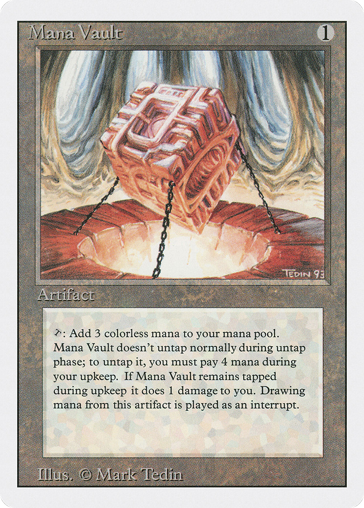 Mana Vault (3ED-263) - Revised Edition