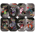 Pokemon - Unova Mini Tin Display Box - Black Bolt / White Flare - Complete Set of 8 - 16 Packs Total