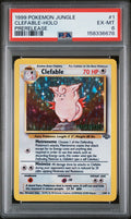 Clefable Holo Prerelease PSA 6 1999 Pokemon Jungle #1