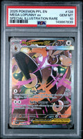 Mega Lopunny ex PSA 10 2025 Pokemon PFL En Phantasmal Flames #128