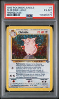 Clefable Holo Prerelease PSA 6 1999 Pokemon Jungle #1