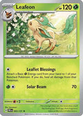 Leafeon 5 Sv Prismatic Evolutions Reverse Holofoil
