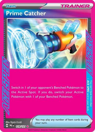 Prime Catcher 119 Sv Prismatic Evolutions Holofoil