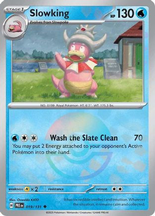 Slowking Poke Ball Pattern 19 Sv Prismatic Evolutions Holofoil
