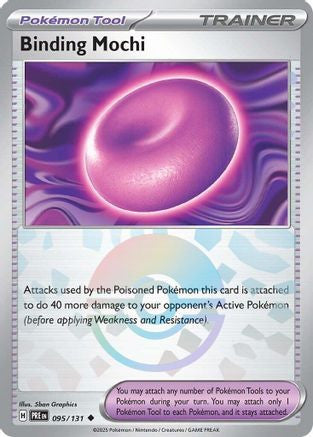 Binding Mochi Poke Ball Pattern 95 Sv Prismatic Evolutions Holofoil