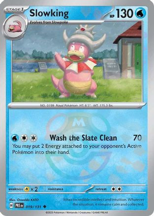 Slowking Master Ball Pattern 19 Sv Prismatic Evolutions Holofoil