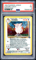 Clefable Holo Prerelease PSA 5 1999 Pokemon Jungle #1