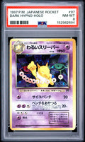 Dark Hypno Holo PSA 8 1997 Pokemon Japanese Rocket #97
