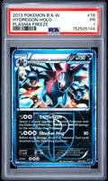 Hydreigon Holo PSA 1 2013 Pokemon Black & White Plasma Freeze #78 POP 1