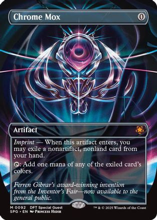 Chrome Mox (Borderless) (DFT-092) - Special Guests Foil