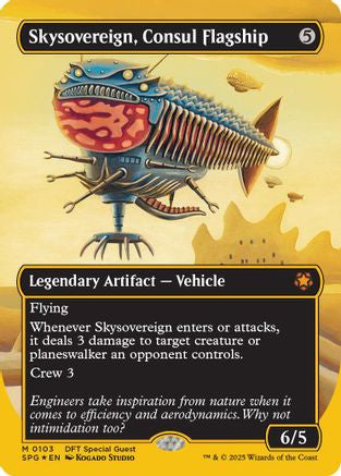 Skysovereign, Consul Flagship (First-Place Foil) (SPG-103) - Special Guests Foil
