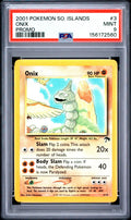 Onix PSA 9 2001 Pokemon Southern Islands Promo #3