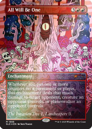 All Will Be One (Rainbow Foil) (SLD-1888) - Secret Lair Drop Series Foil