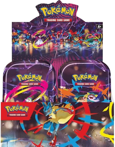 Mega Heroes Mini Tins Display Of 10