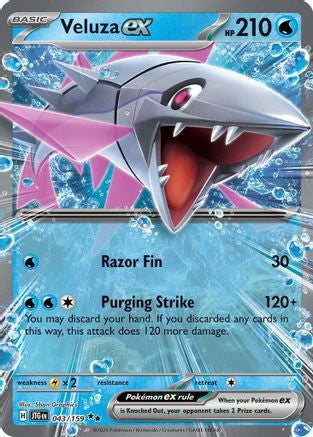 Veluza Ex 43 Sv09 Journey Together Holofoil