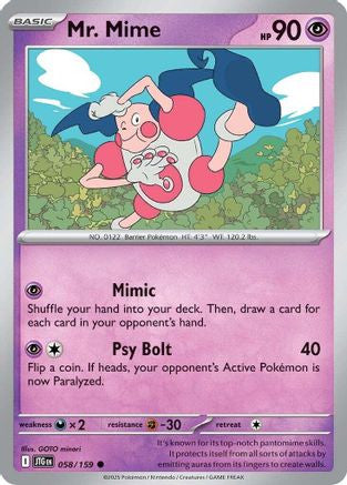 Mr Mime 58 Sv09 Journey Together