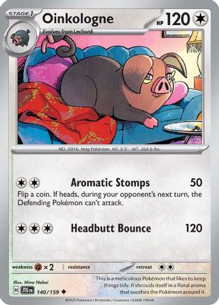 Oinkologne 140 Sv09 Journey Together Reverse Holofoil