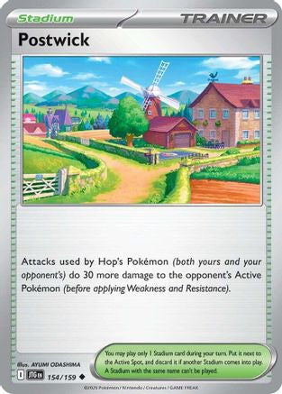 Postwick 154 Sv09 Journey Together Reverse Holofoil