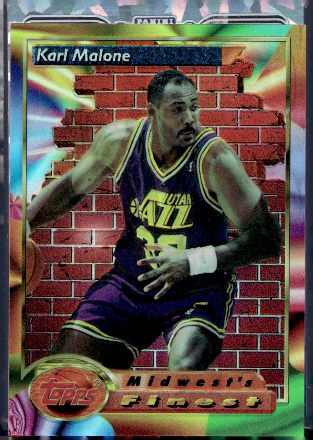 1993-94 Finest #112 Karl Malone Refractors