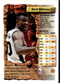 1993-94 Finest #21 David Robinson Refractors