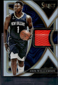2022-23 Panini Select #SS-ZW Zion Williamson Selective Swatches