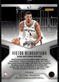 2024-25 Panini Prizm #7 Victor Wembanyama Dominance Prizms Silver