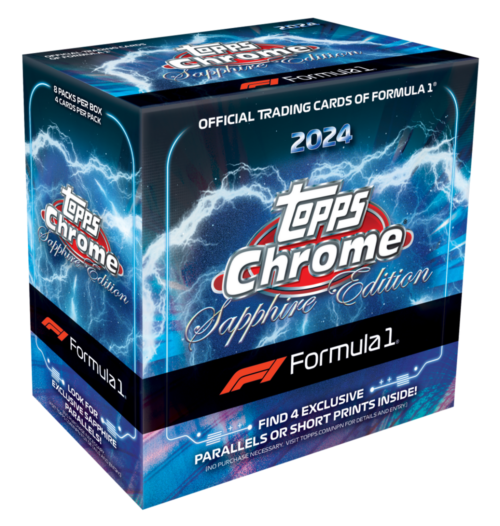 2024 Topps Chrome Formula 1 Racing Sapphire Edition Box