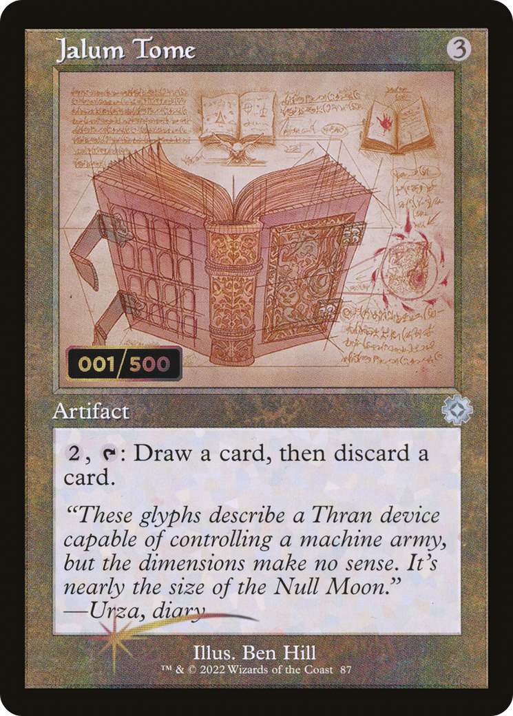 Jalum Tome (BRR-87Z) - The Brothers' War Retro Artifacts Foil