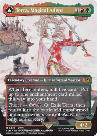 Terra, Magical Adept (Borderless) (FIN-323) - FINAL FANTASY