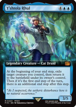 Y'shtola Rhul (Extended Art) (FIN-443) - FINAL FANTASY Foil