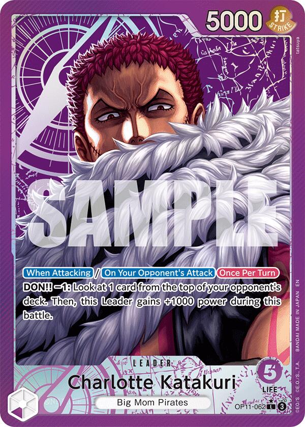 Charlotte Katakuri (062) (Alternate Art) - OP11-062 - (A Fist of Divine Speed)