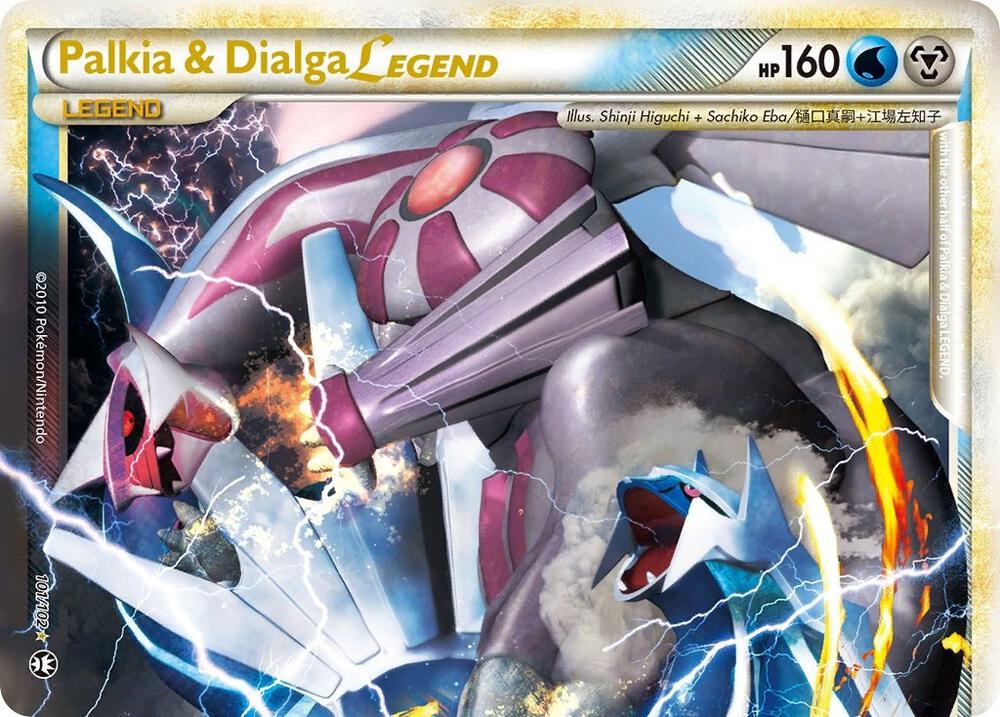 Palkia & Dialga Legend (Top) - Triumphant