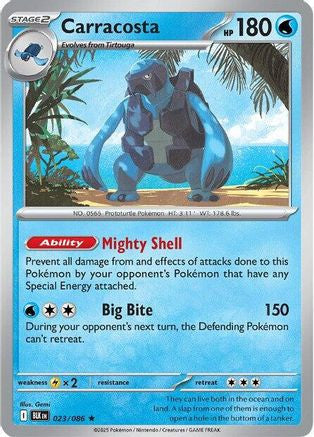 Carracosta 23 Sv Black Bolt Holofoil