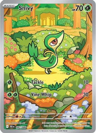 Snivy 087 086 87 Sv Black Bolt Holofoil