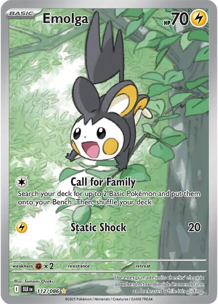 Emolga - 112/086 - 112/086 - (SV: Black Bolt)