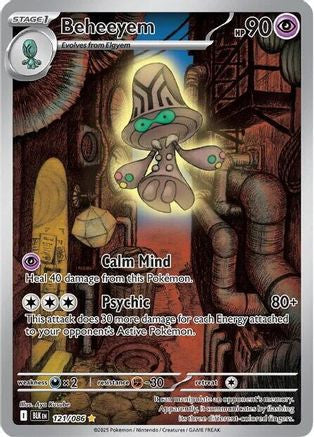 Beheeyem 121 086 121 Sv Black Bolt Holofoil
