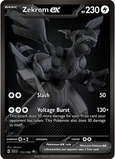 Zekrom ex - 172/086