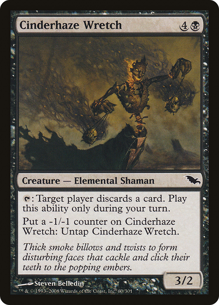 Cinderhaze Wretch (SHM-060) - Shadowmoor Foil