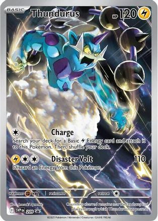 Thundurus 209 209 Sv Scarlet Violet Promo Cards Holofoil