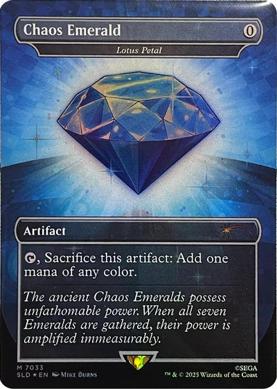 Chaos Emerald - Lotus Petal (7033) - 7033 - (Secret Lair Drop Series)