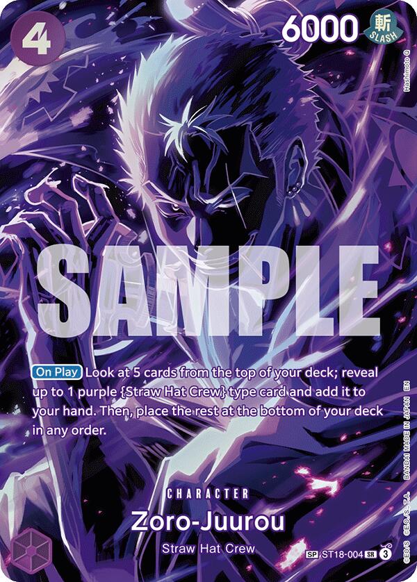 Zoro-Juurou (SP) - ST18-004 - (Legacy of the Master)