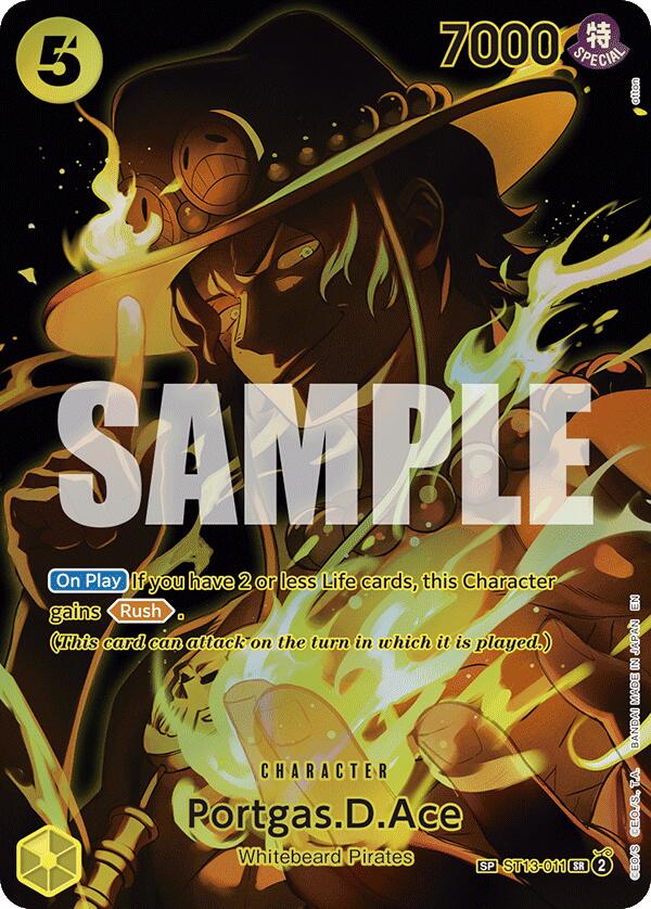 Portgas.D.Ace (SP) - ST13-011 - (Legacy of the Master)