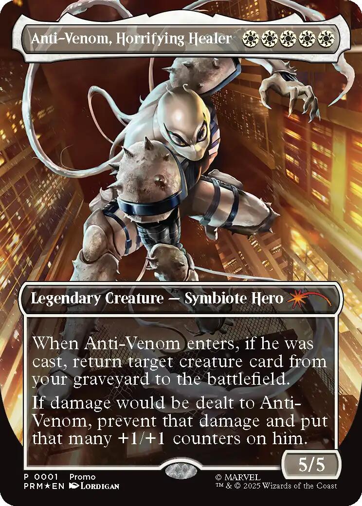 Anti-Venom, Horrifying Healer (Borderless) - 1 - (Media Promos)