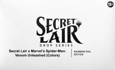 Secret Lair x Marvel's Spider-Man: Venom Unleashed (Colors) - Rainbow Foil Edition