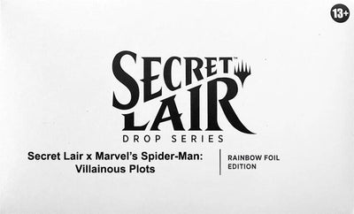 Secret Lair x Marvel's Spider-Man: Villainous Plots - Rainbow Foil Edition