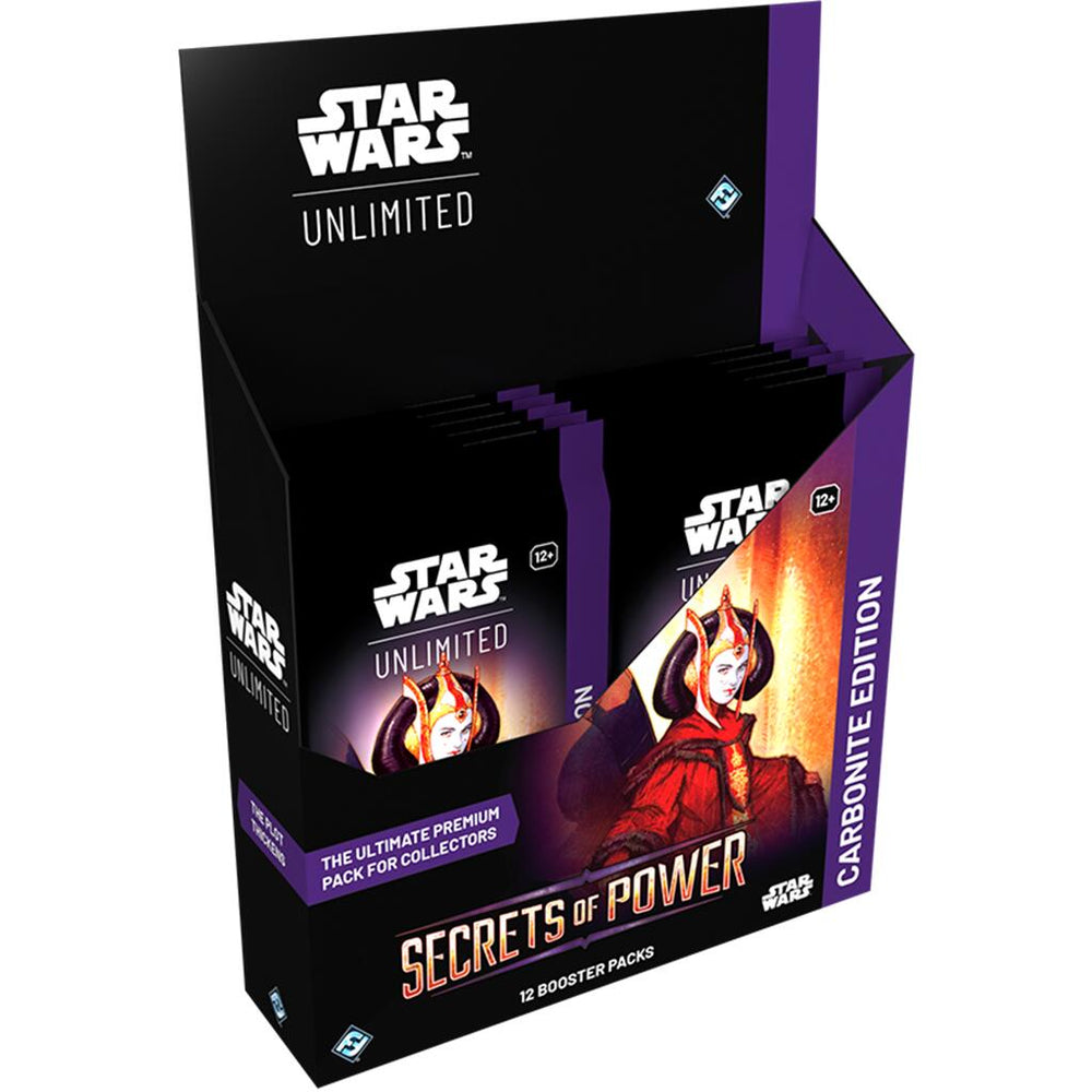 Star Wars Unlimited: Secrets of Power - Secrets of Power Carbonite Edition - Booster Display