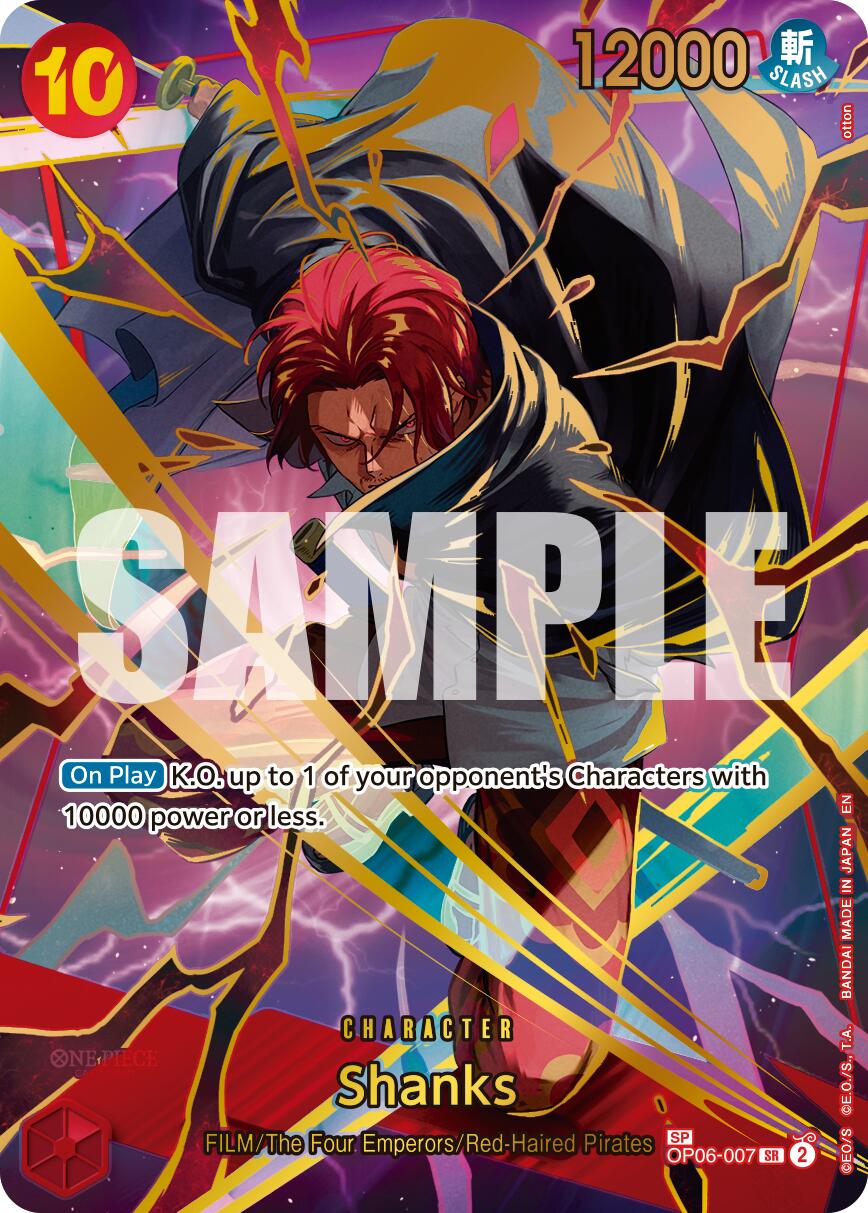Shanks (SP) - OP06-007 - (Premium Booster -The Best- Vol. 2)