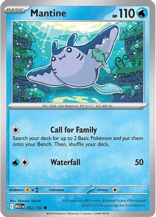 Mantine 32 Me01 Mega Evolution
