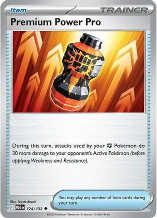 Premium Power Pro 124 132 124 Me01 Mega Evolution